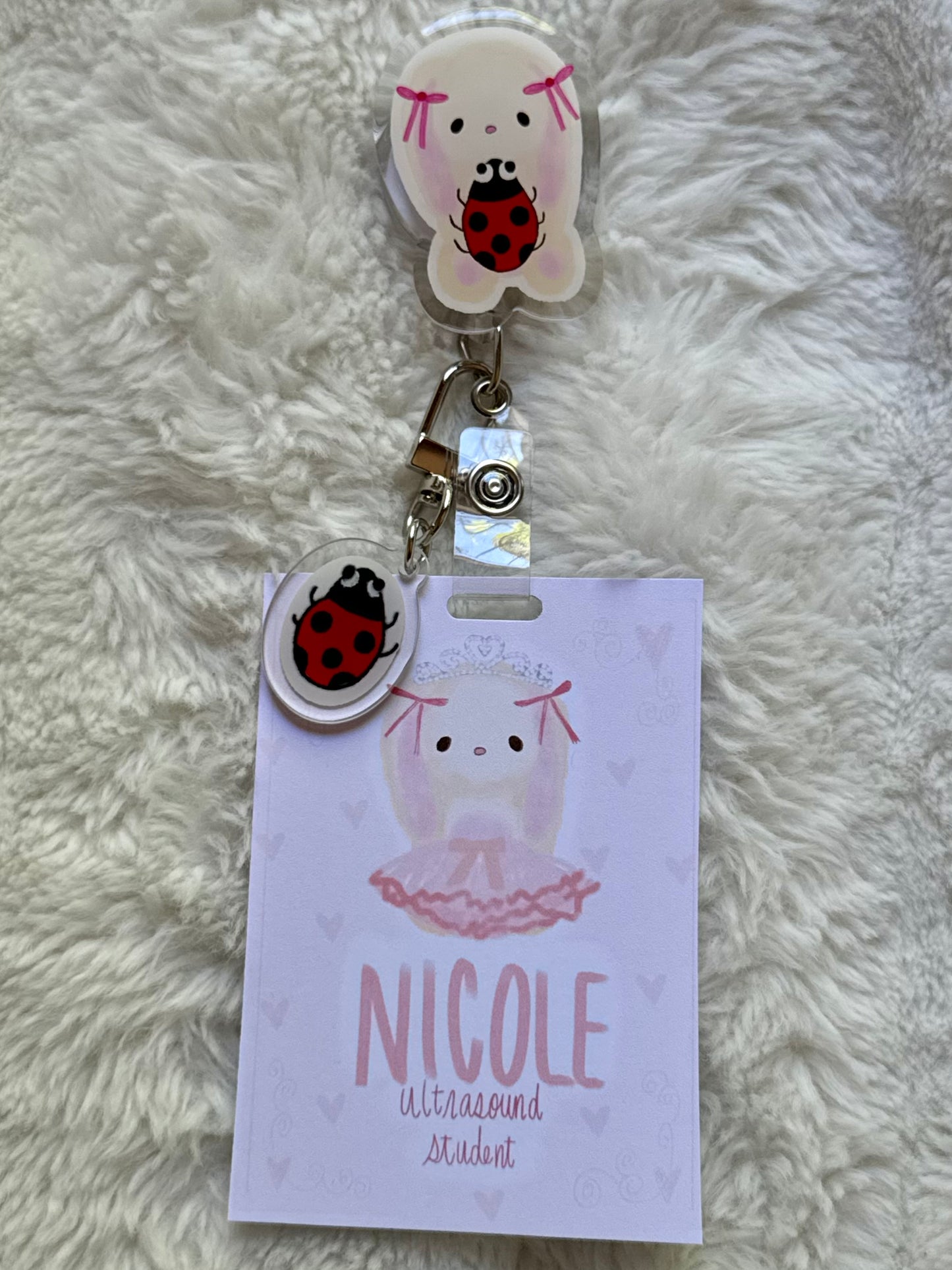 Tiara name badge 🩰