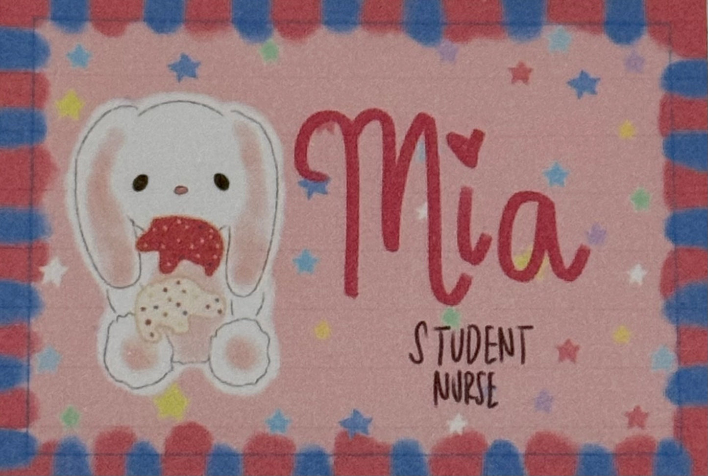 Sprinkles Custom Name Badge