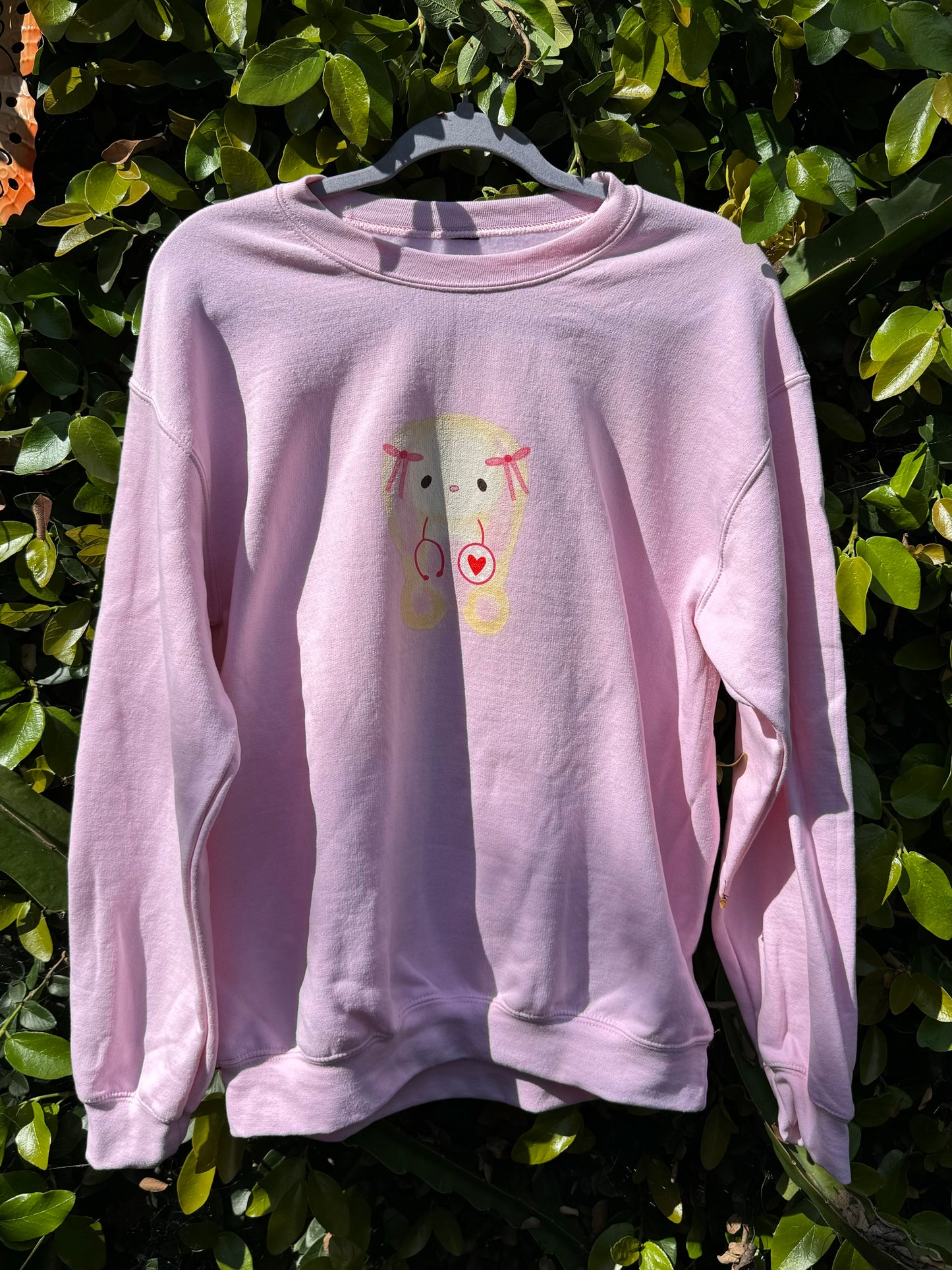 Bunny with Stethoscope Pink Sweater 🎀💝🩺❤️