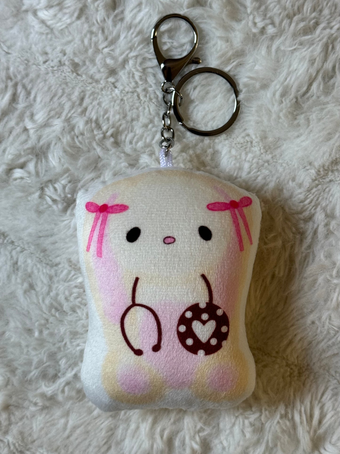 Stethoscope bunny bag charm 🩺🐇