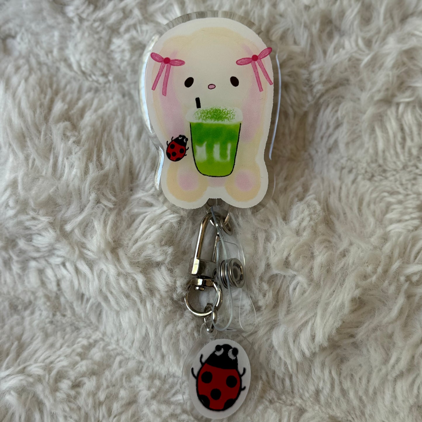 Bunny Matcha Badge Reel 🎀🐞