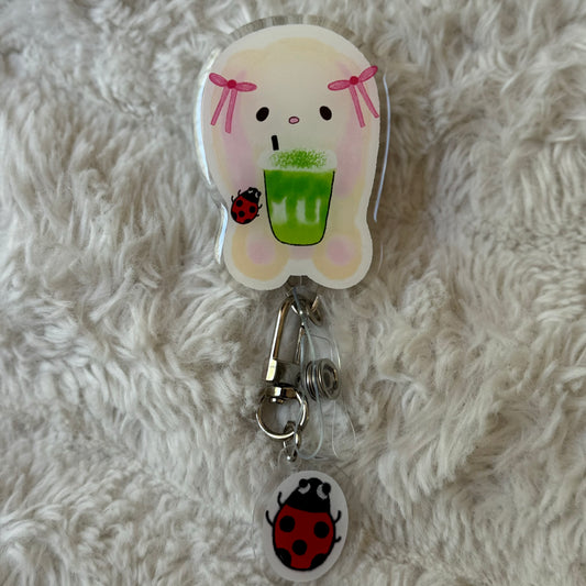 Bunny Matcha Badge Reel 🎀🐞