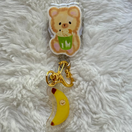 Banana Pudding Matcha Teddy Badge Reel 🍌🍵🍨🧁