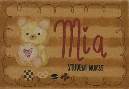 Cookie Custom Name Badge