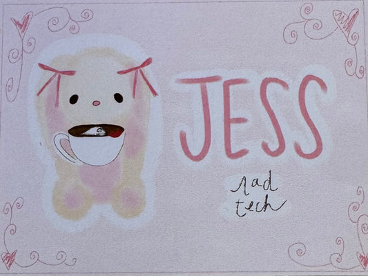 Coffee name badge ☕️